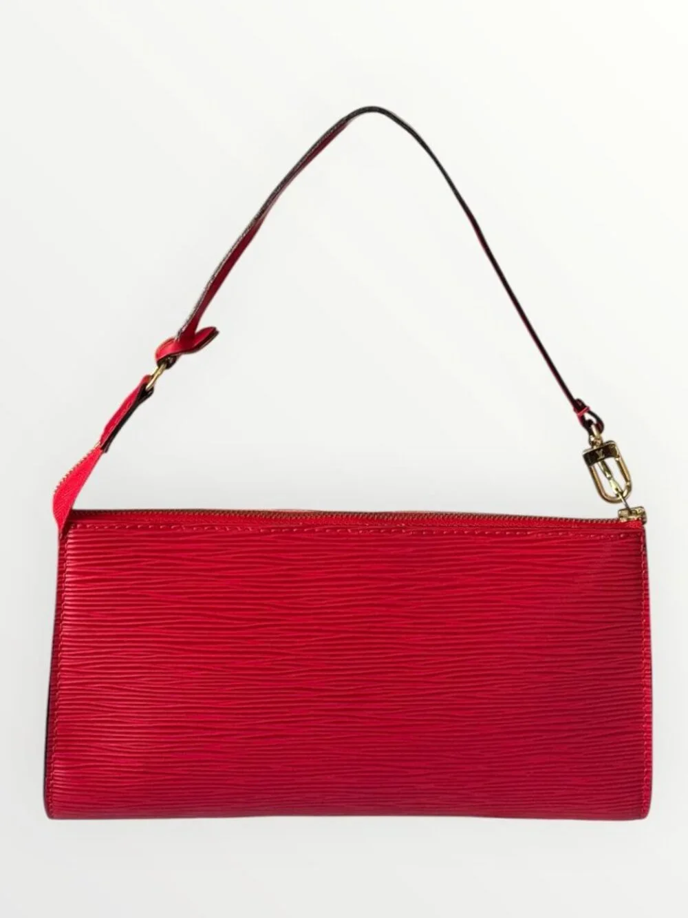 Louis Vuitton Red Epi Pochette Accessoires Vintage
